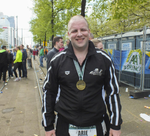 201404 Rotterdam marathon Arie RdamMar